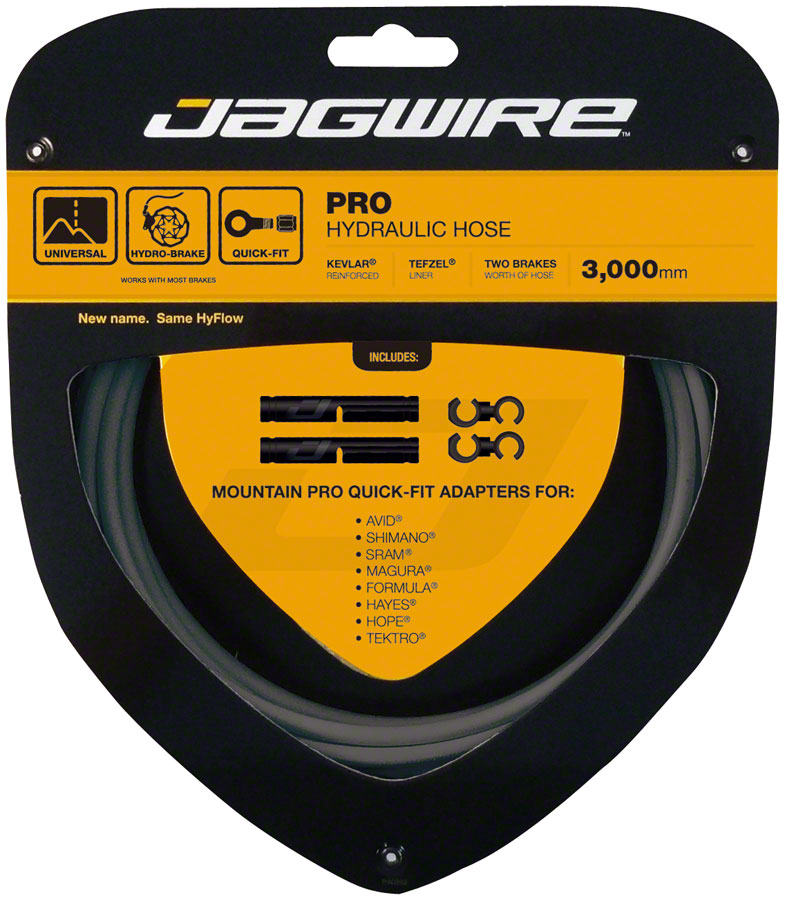 Jagwire Pro Hydraulic Disc Brake Hose Kit 3000mm Ice Gray-Goodwynn&#39;sGoodwynn&#39;s