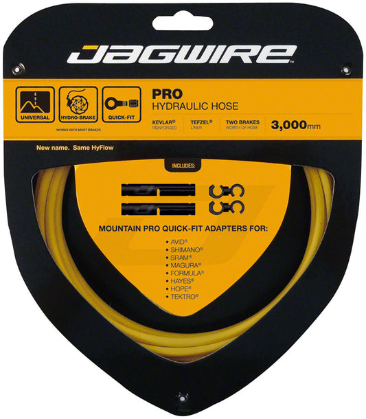 Jagwire Pro Hydraulic Disc Brake Hose Kit 3000mm Yellow-Goodwynn's