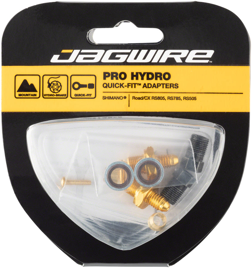 Jagwire Pro Disc Brake Hydraulic Hose Quick-Fit Adaptor for Shimano Road/CX-Goodwynn&#39;sGoodwynn&#39;s