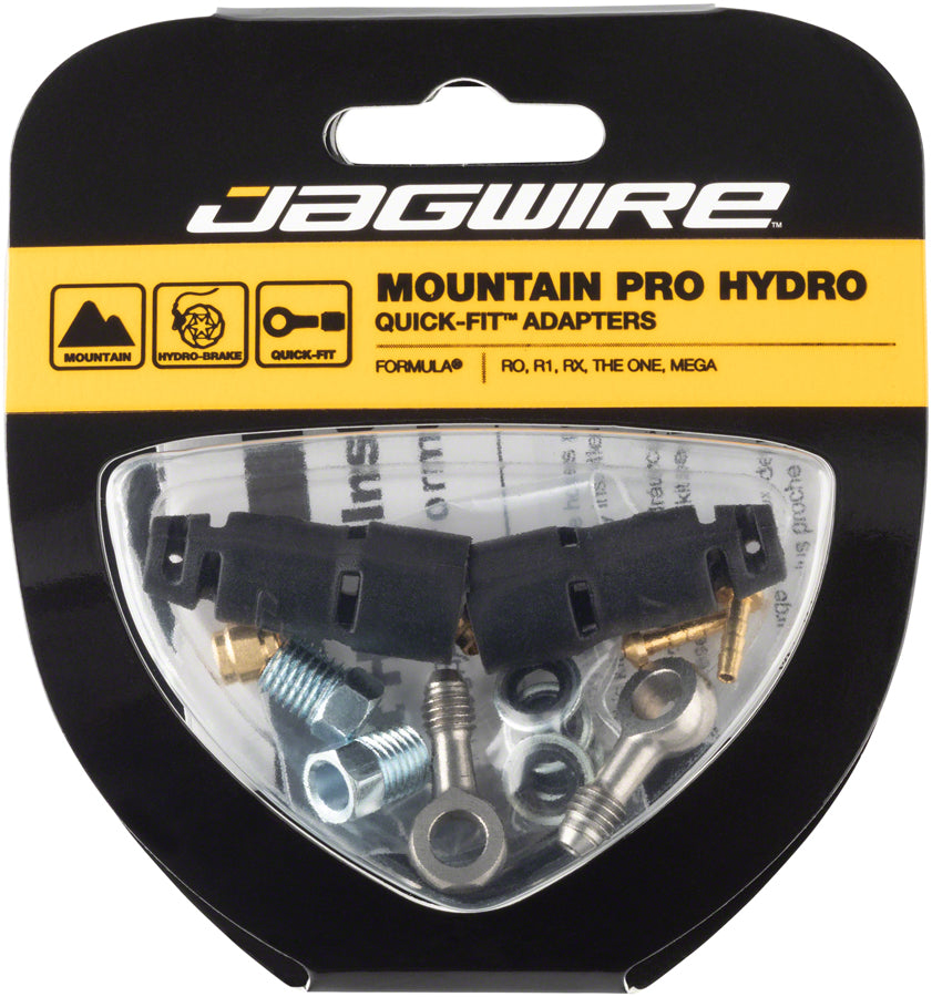 Jagwire Pro Disc Brake Hydraulic Hose Quick-Fit Adaptor Formula R1R R1 T1 RO