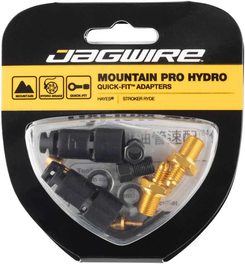 Jagwire Pro Disc Brake Hydraulic Hose Quick-Fit Adaptor Hayes Stroker Ryde-Goodwynn&#39;sGoodwynn&#39;s