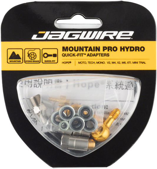 Jagwire Pro Disc Brake Hydraulic Hose Quick-Fit Adaptor Hope Banjo Mini Trial Mono-Goodwynn's