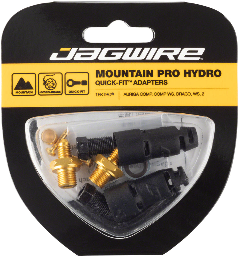 Jagwire Pro Disc Brake Hydraulic Hose Quick-Fit Adaptor Tektro Auriga Comp Auriga Comp WS Draco Gemini-Goodwynn&#39;sGoodwynn&#39;s