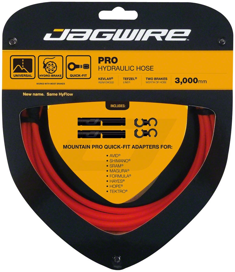 Jagwire Pro Hydraulic Disc Brake Hose Kit 3000mm Orange-Goodwynn&#39;sGoodwynn&#39;s