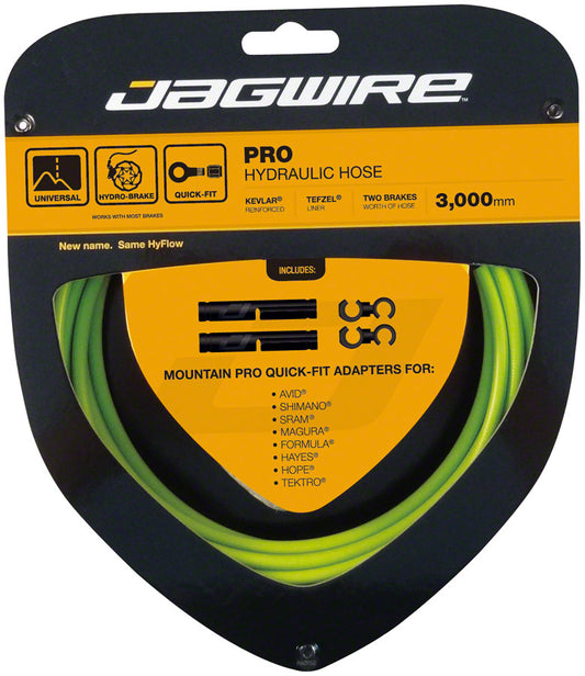 Jagwire Pro Hydraulic Disc Brake Hose Kit 3000mm Organic Green-Goodwynn's