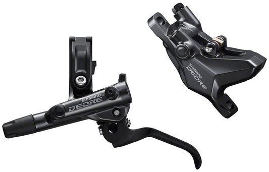 Shimano Deore BL-M6100/BR-M6100 Disc Brake Lever - Front Hydraulic Resin Pads Gray-Goodwynn's