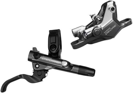 Shimano Deore BL-M6100/BR-M6100 Disc Brake Lever - Rear Hydraulic Resin Pads Gray-Goodwynn's