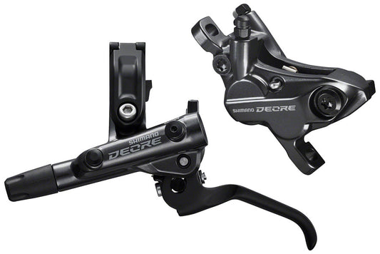 Shimano Deore BL-M6100/BR-M6120 Disc Brake Lever - Front Hydraulic Resin Pads Gray-Goodwynn's