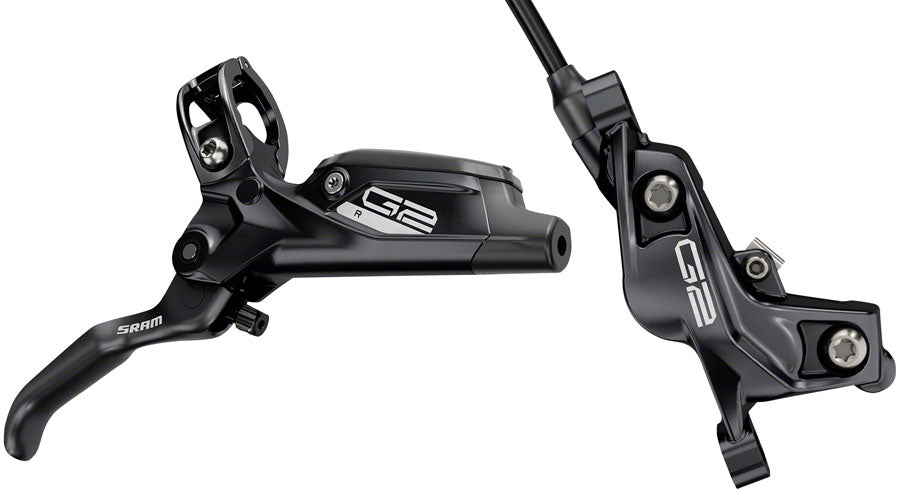 SRAM G2 R Disc Brake Lever - Front Hydraulic Post Mount Diffusion BLK Anodized A2