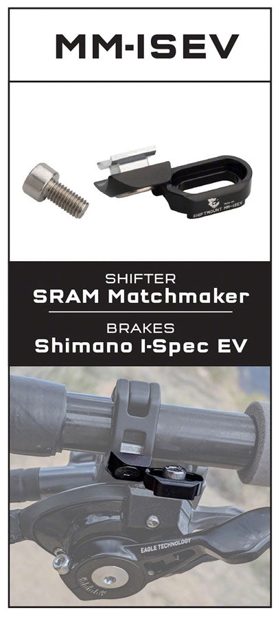 Wolf Tooth ShiftMount MM Shifter to I-Spec EV Brake-Goodwynn&#39;sGoodwynn&#39;s