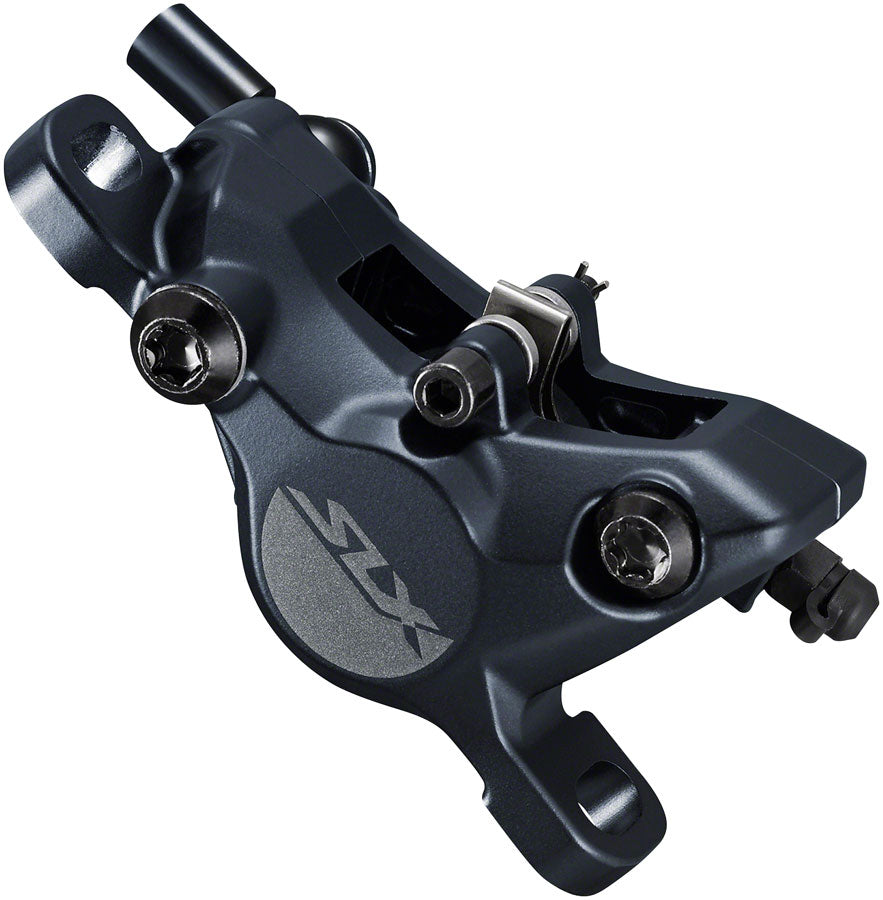 Shimano SLX BR-M7100 2-Piston Post-Mount Disc Brake Caliper Metal Pads Fins BLK-Goodwynn&#39;sGoodwynn&#39;s