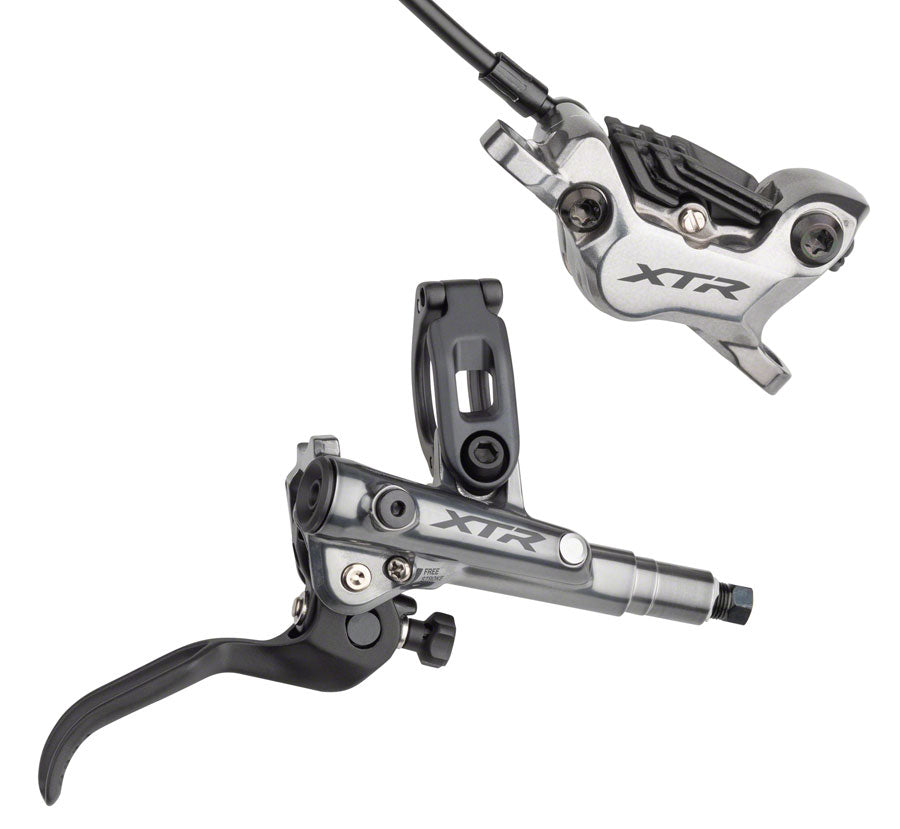 Shimano XTR BL- M9120/BR-M9120 Disc Brake Lever - Front Hydraulic Post Mount Finned Metal Pads Gray-Goodwynn&#39;sGoodwynn&#39;s