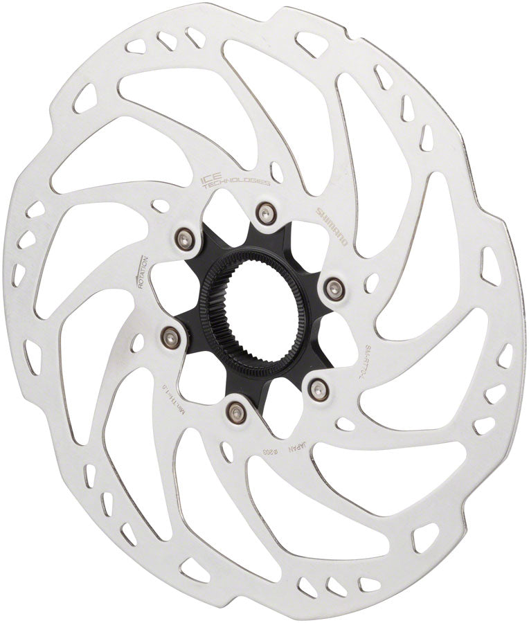 Shimano SLX SM-RT70-LE Disc Brake Rotor - 203mm Center Lock Silver