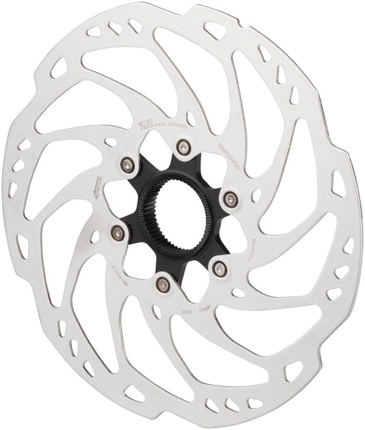 Shimano SLX SM-RT70-LE Disc Brake Rotor - 203mm Center Lock Silver-Goodwynn's