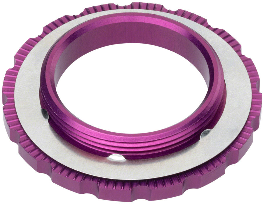 Wolf Tooth CenterLock Rotor Lockring - External Splined Purple