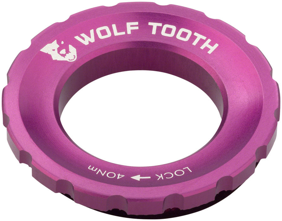 Wolf Tooth CenterLock Rotor Lockring - External Splined Purple-Goodwynn&#39;sGoodwynn&#39;s