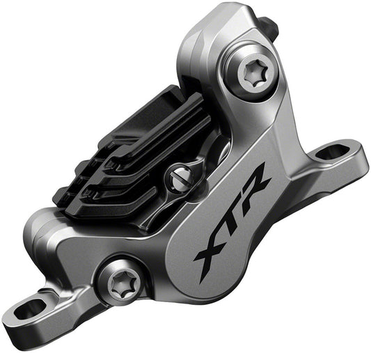 Shimano XTR BR-M9120 Disc Brake Caliper - Front Rear Post Mount 4-Piston Includes Finned Metallic Pads-Goodwynn's