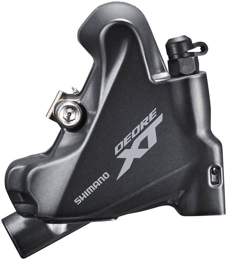 Shimano XT BR-M8110 Disc Brake Caliper - 2-Piston Rear Only Flat-Mount Metal Pads Fins Gray-Goodwynn&#39;sGoodwynn&#39;s