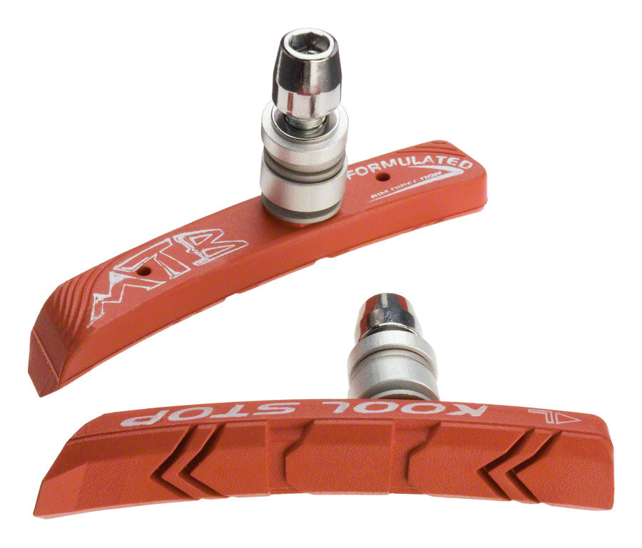 Kool Stop Mountain Pads Threaded - Salmon Pr