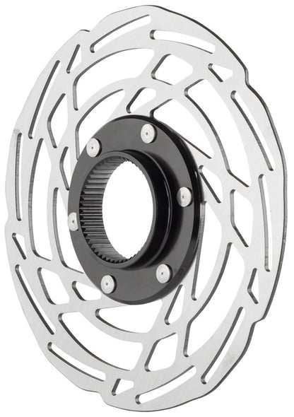 Jagwire Sport SR1 Disc Brake Rotor - 160mm Center Lock Silver