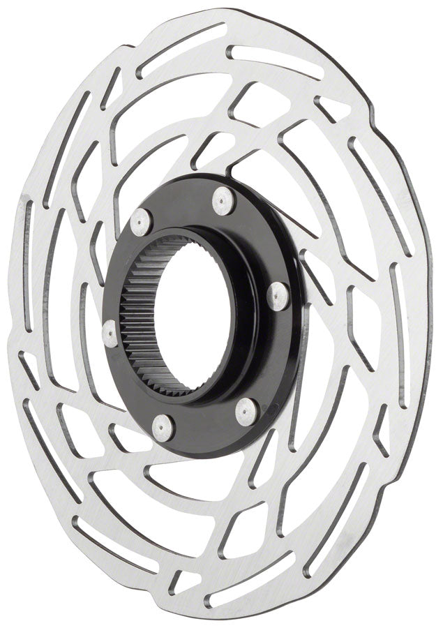 Jagwire Sport SR1 Disc Brake Rotor - 180mm Center Lock Silver