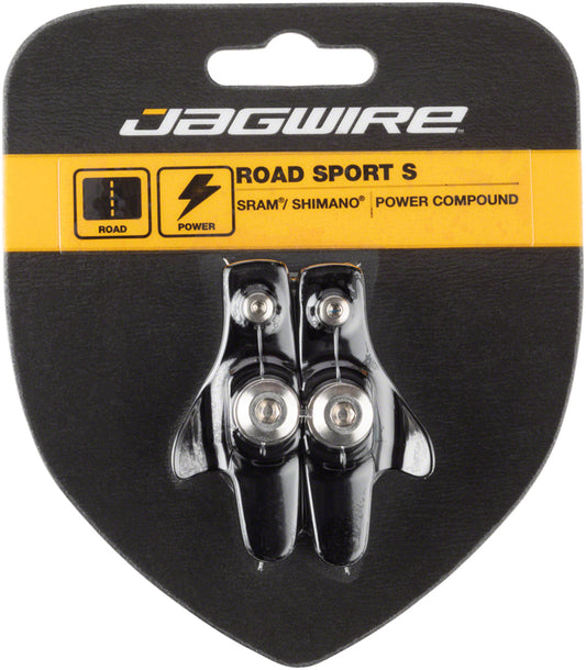 Jagwire Road Sport S Brake Pads SRAM/Shimano Black-Goodwynn's