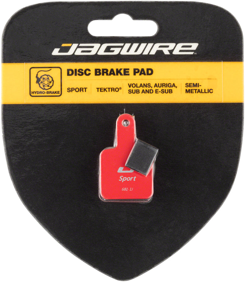 Jagwire Mountain Sport Semi-Metallic Disc Brake Pads Tektro Volans Auriga Auriga SUB Auriga E-SUB