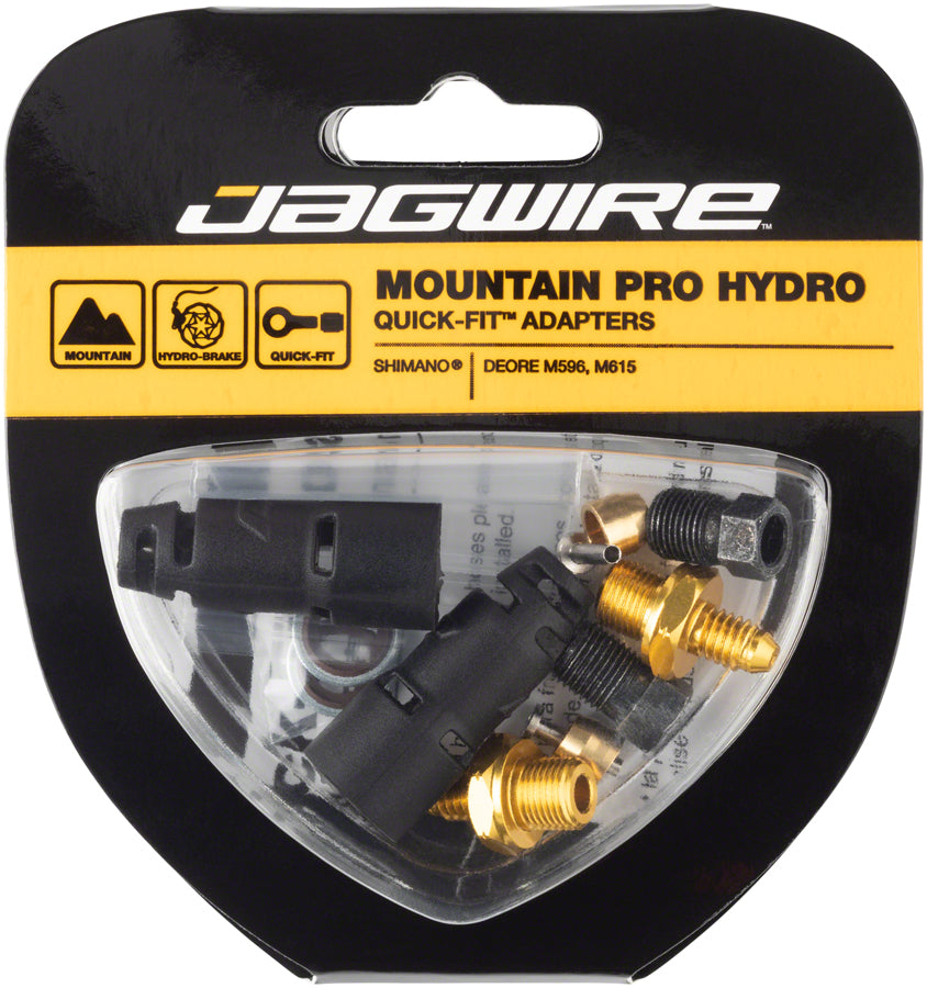 Jagwire Pro Disc Brake Hydraulic Hose Quick-Fit Adaptor Shimano Deore Deore LX