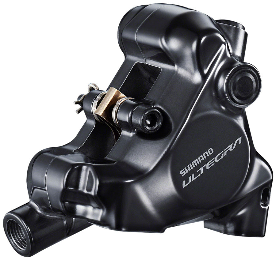 Shimano Ultegra BR-8170 Hydraulic Disc Brake Caliper - Rear Flat Mount Finned Resin Brake Pads-Goodwynn&#39;sGoodwynn&#39;s