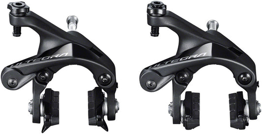 Shimano Ultegra BR-R8100 Road Caliper Brake Set - Front Rear Dual Pivot BLK-Goodwynn's