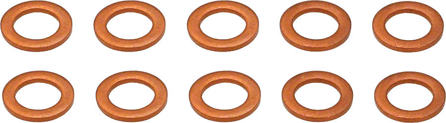 Hope Brake Hose Seal Washer - Copper For 6mm Hose 10 pcs.