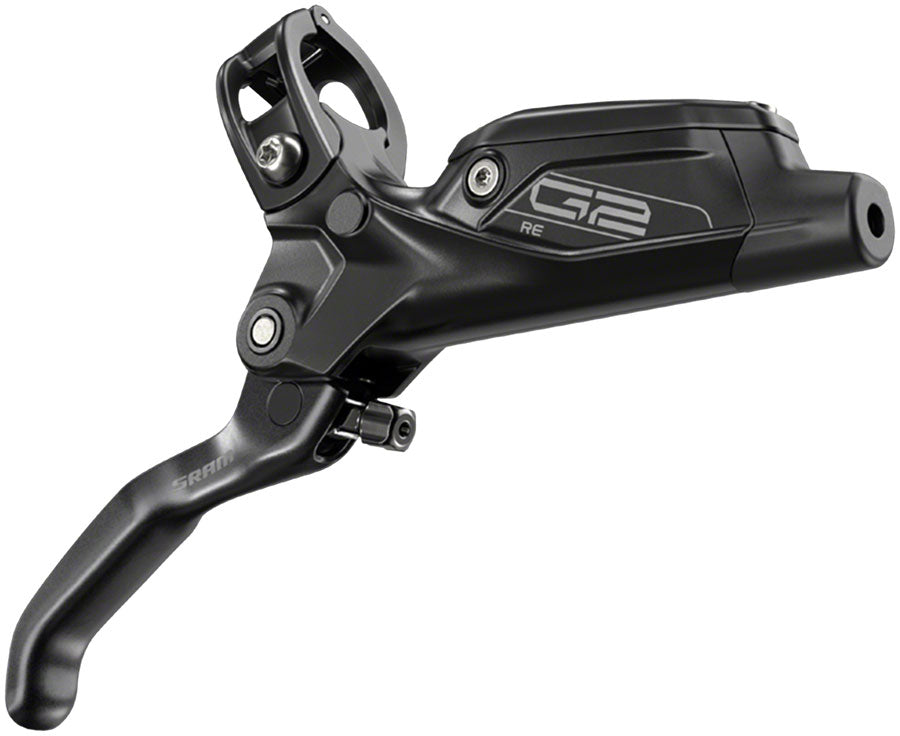 SRAM G2 RE Disc Brake and Lever - Front Hydraulic Post Mount Gloss Black A2