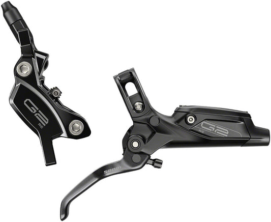 SRAM G2 RE Disc Brake and Lever - Front Hydraulic Post Mount Gloss Black A2-Goodwynn's