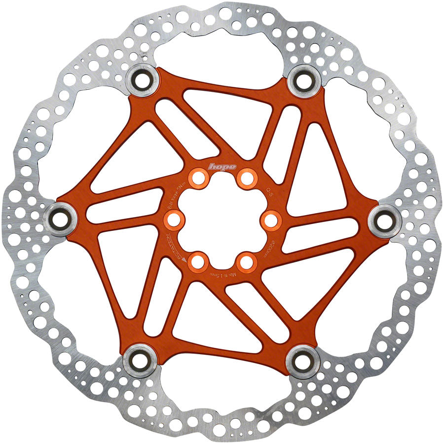 Hope Floating Disc Brake Rotor - 200mm 6-Bolt Orange-Goodwynn&#39;sGoodwynn&#39;s