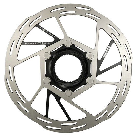 SRAM Paceline Disc Brake Rotor 160mm CenterLock Silver/Black-Goodwynn's