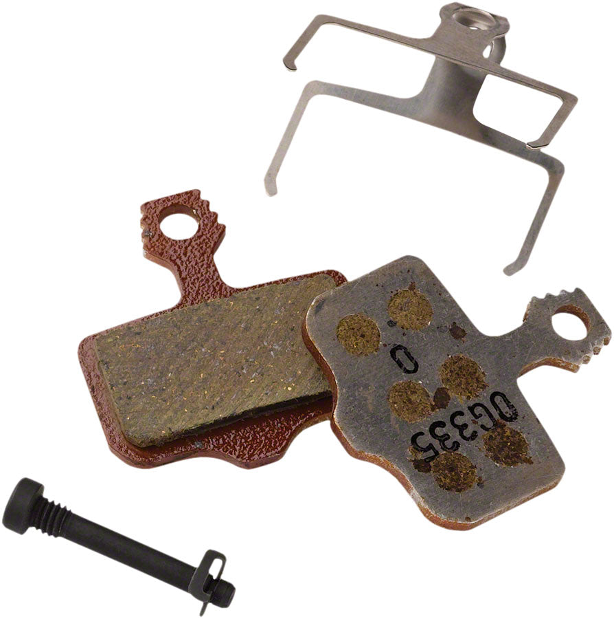 SRAM Disc Brake Pads - Organic Compound Aluminum Backed Quiet/Light For Level Elixir 2-Piece Road