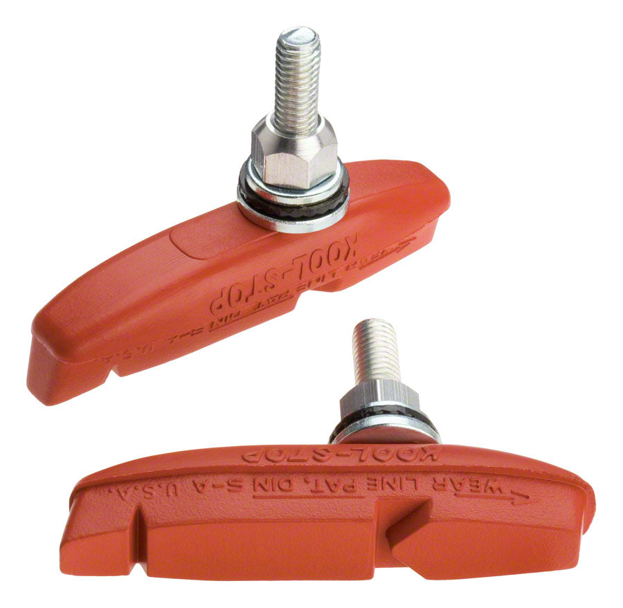 Kool Stop Eagle-Claw 2 Pads Threaded - Salmon