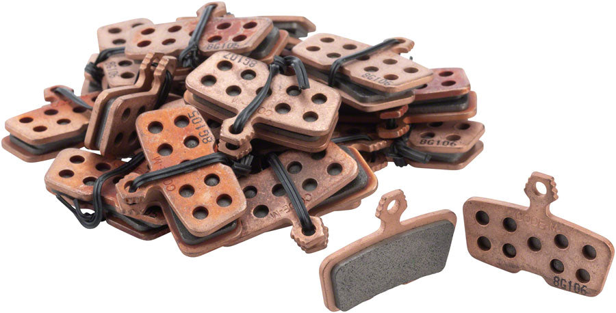 SRAM Disc Brake Pads - Sintered Compound Steel Backed Powerful For Code/Code R/Code RSC/Guide RE Bulk Box of 20-Goodwynn&#39;sGoodwynn&#39;s