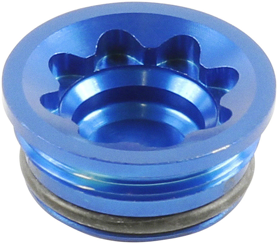 Hope V4 Large Disc Brake Caliper Bore Cap - Blue-Goodwynn&#39;sGoodwynn&#39;s