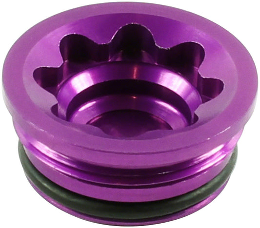 Hope V4 Large Disc Brake Caliper Bore Cap - Purple-Goodwynn's