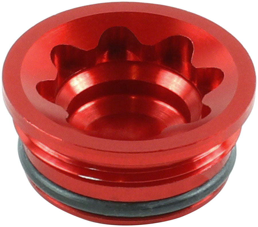 Hope V4 Large Disc Brake Caliper Bore Cap - Red-Goodwynn&#39;sGoodwynn&#39;s