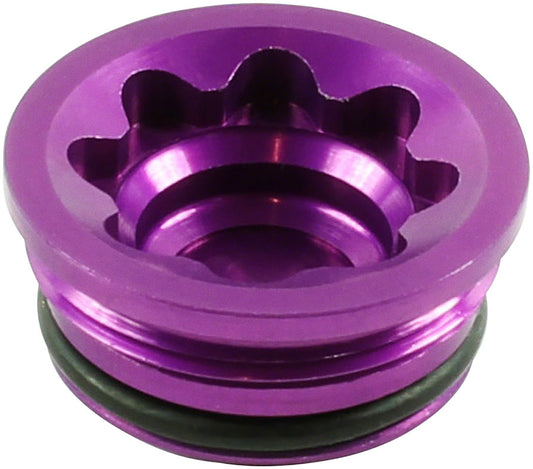 Hope V4 Small/E4 Disc Brake Caliper Bore Cap - Purple-Goodwynn's