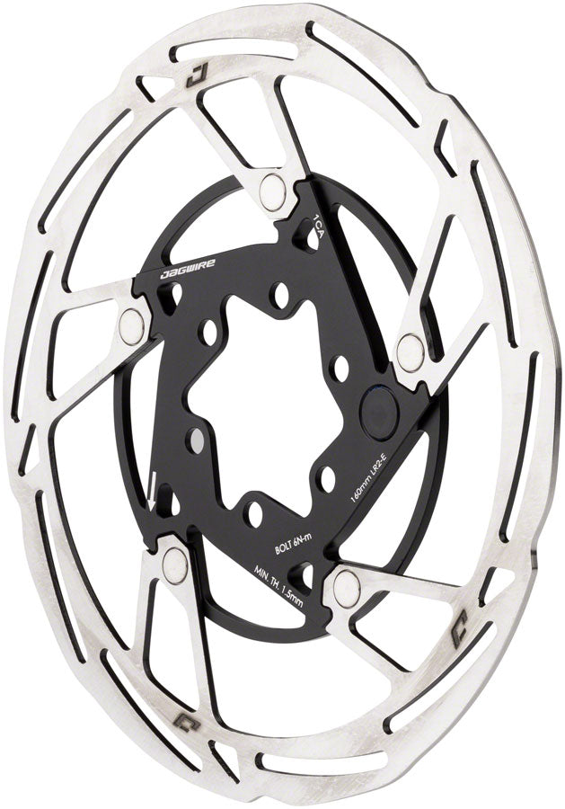 Jagwire Pro LR2-E Ebike Disc Brake Rotor Magnet - 160mm 6-Bolt Silver/BLK-Goodwynn&#39;sGoodwynn&#39;s