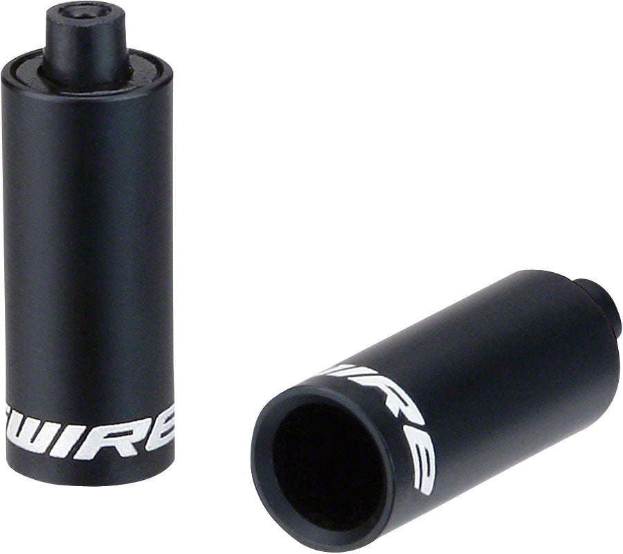 Jagwire Hooded End Cap 4mm Shift Bottle of 30 Black