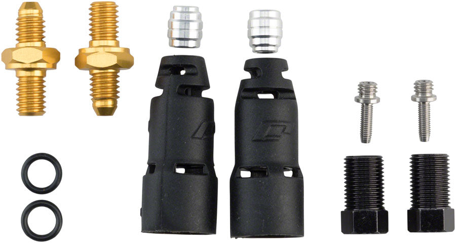 Jagwire Pro Quick-Fit Adapters Hydraulic Hose - Fits SRAM DB5 Guide Level Avid Elixir Trail XX