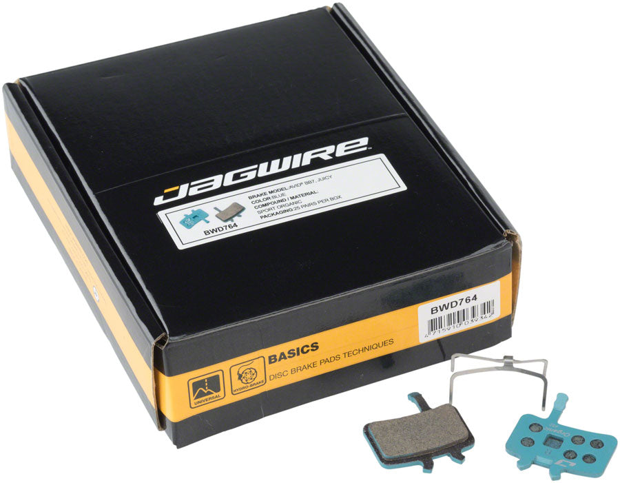 Jagwire Sport Organic Disc Brake Pads - For Avid BB7 Juicy Bulk Box of 25-Goodwynn&#39;sGoodwynn&#39;s