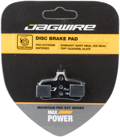 Jagwire Pro Extreme Sintered Disc Brake Pads - For Shimano Deore XT M8020 Saint M810/M820 Zee M640