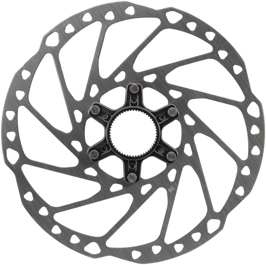 Shimano SM-RT64-L Disc Brake Rotor External Lockring - 203mm Center Lock Silver-Goodwynn&#39;sGoodwynn&#39;s