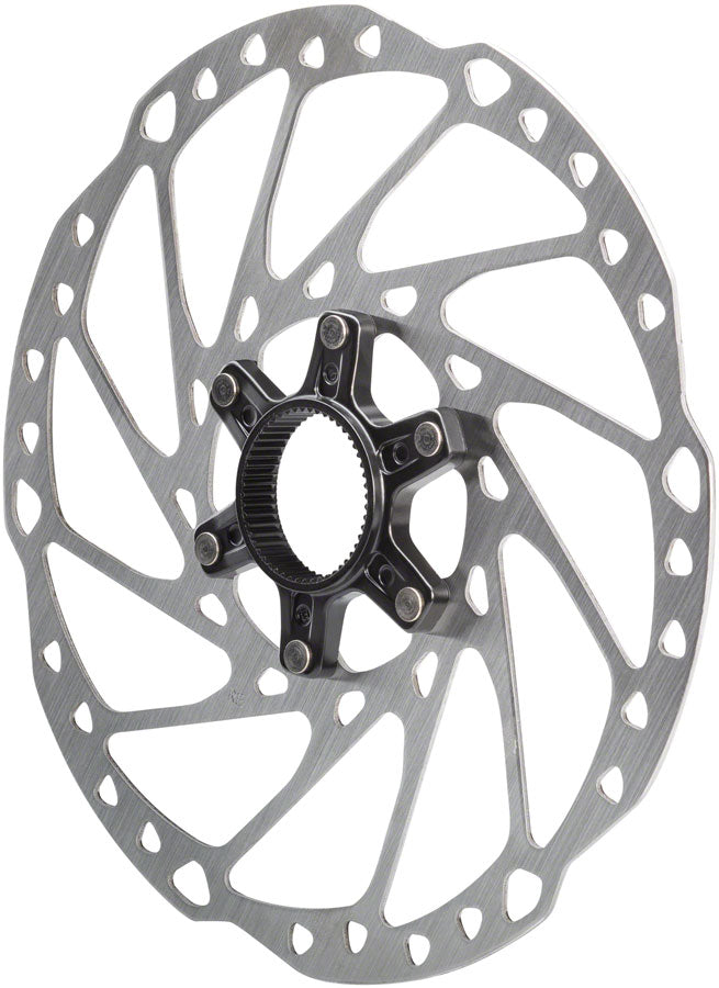 Shimano SM-RT64-L Disc Brake Rotor External Lockring - 203mm Center Lock Silver-Goodwynn&#39;sGoodwynn&#39;s