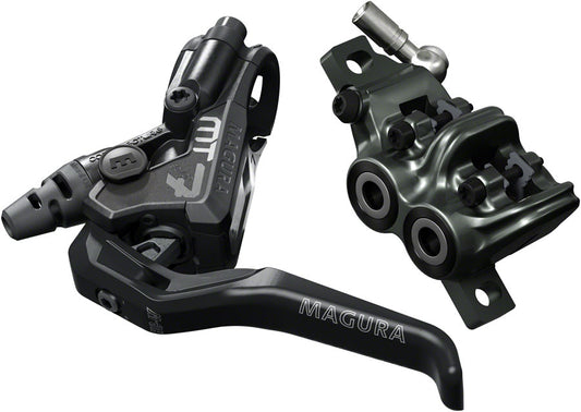 Magura MT7 HCW Disc Brake Lever - Front Rear Hydraulic Post Mount BLK/Gray-Goodwynn's